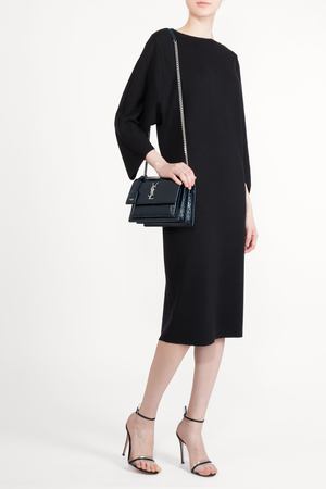Кашемировое платье  BILANCIONI Bilancioni A7SMM004 Черный купить с доставкой