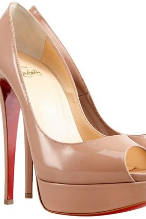 Туфли из лакированной кожи Lady Peep 150 Christian Louboutin 10631333