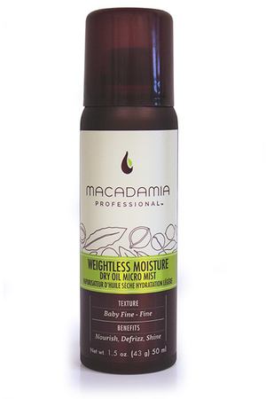 MACADAMIA PROFESSIONAL Масло-спрей сухое увлажняющее для тонких волос / Weightless Moisture Dry Oil Micro Mist 50 мл Macadamia 300206