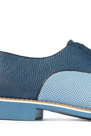 Кожаные туфли-оксфорды ARTIOLI Artioli 0Q598/BIS/ Синий Голубой купить с доставкой
