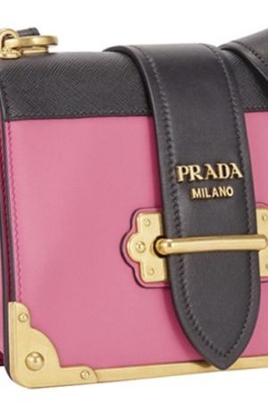 Кожаная сумка Cahier Prada 4049758 вариант 2 купить с доставкой