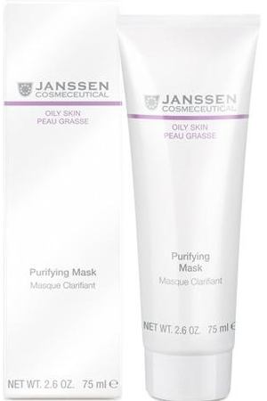 JANSSEN Маска очищающая себорегулирующая / Purifying Mask OILY SKIN 75 мл Janssen 4440 вариант 2 купить с доставкой