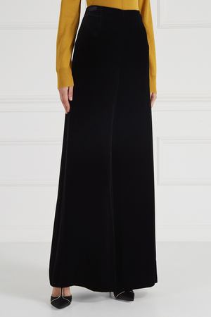 Бархатные брюки-палаццо Roland Mouret 18761410 вариант 2