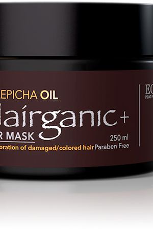 EGOMANIA Маска с маслом облепихи для восстановления поврежденных, окрашенных волос / HAIRGANIC 250 мл Egomania 42225 купить с доставкой