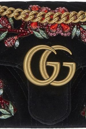 Декорированная сумка GG Marmont Gucci 47062498