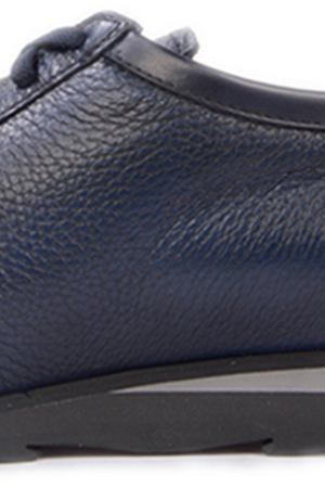 Кожаные кроссовки BLU BARRETT Blu Barrett SAW-038.22 Синий вариант 2 купить с доставкой