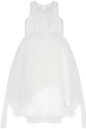 Белое платье с перьями Princess Swan Balloon and Butterfly 168368700 купить с доставкой
