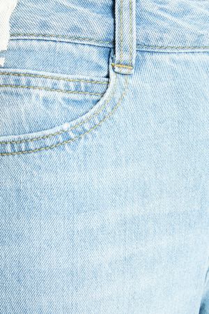 Голубые джинсы с белыми полосками SJYP 139370232 купить с доставкой