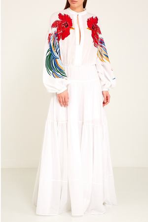 Длинное платье с цветочным принтом Stella Jean 27974203 купить с доставкой