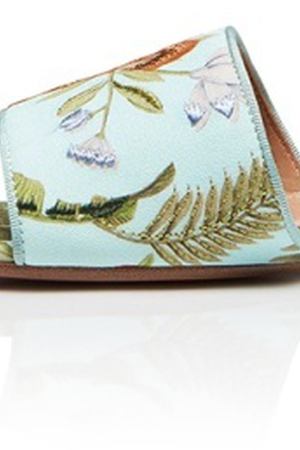 Сандалии De Gournay Slide Aquazzura 97582432