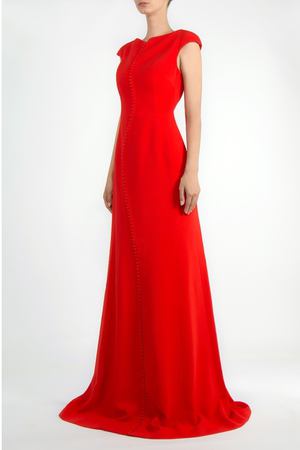Красное платье-макси Antonio Berardi 485965 купить с доставкой