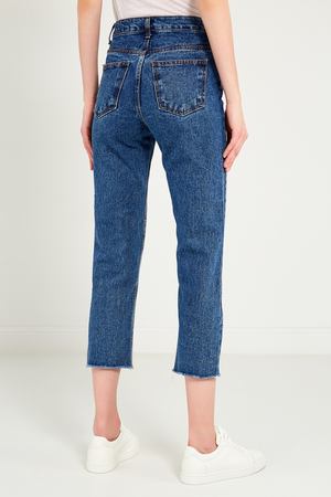 Синие джинсы с «вареным» эффектом D.O.T.127 255085677 купить с доставкой