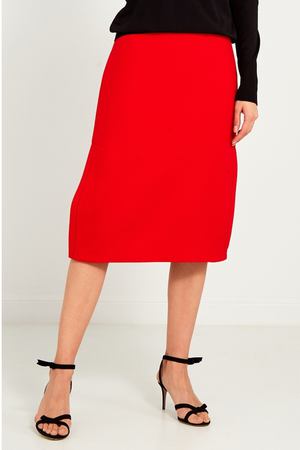 Красная шерстяная юбка-миди Marni 29487588 купить с доставкой