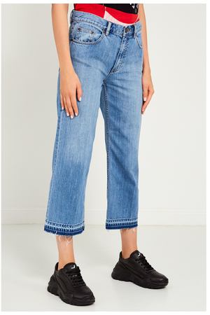 Голубые широкие джинсы Marc Jacobs 16788933 купить с доставкой