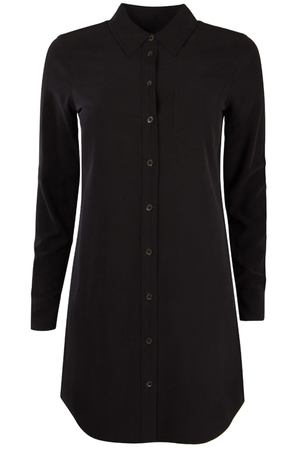 Черное платье-рубашка Equipment 11791703 купить с доставкой
