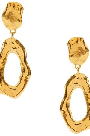 Золотистые серьги-подвески Lili Copine Jewelry 264392123 купить с доставкой