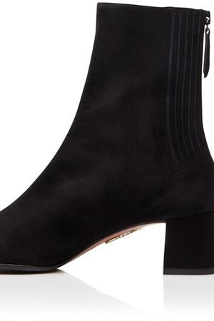 Черные ботильоны Saint Honoré Bootie 50 Aquazzura 97592459