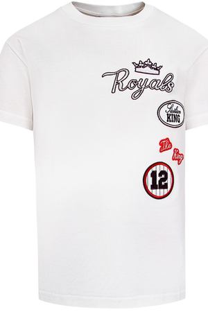 Белая футболка с вышивкой Dolce & Gabbana Kids 120794677 купить с доставкой