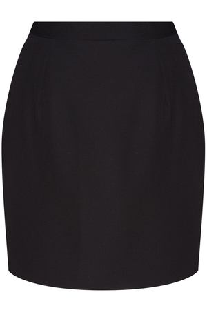 Черная юбка мини с драпировкой Alessandra Rich 394926 купить с доставкой