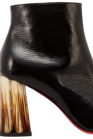 Лакированные ботильоны Hilconico 85 Christian Louboutin 10695611 вариант 2