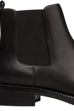 Черные ботинки с серебристой вставкой Portal 265996102 вариант 2 купить с доставкой