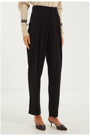 Широкие черные брюки Phyler Isabel Marant 14096144 вариант 2 купить с доставкой