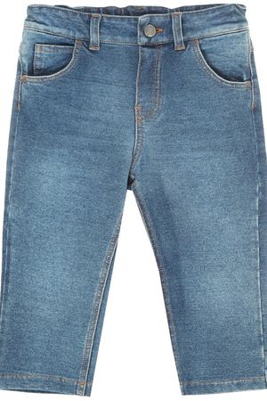 Голубые хлопковые джинсы Dolce & Gabbana Kids 120798253 вариант 2