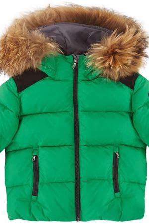 Зеленая дутая куртка Colmar 268599953 вариант 2 купить с доставкой