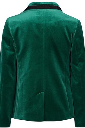 Зеленый хлопковый пиджак Gucci Kids 1256102645 купить с доставкой