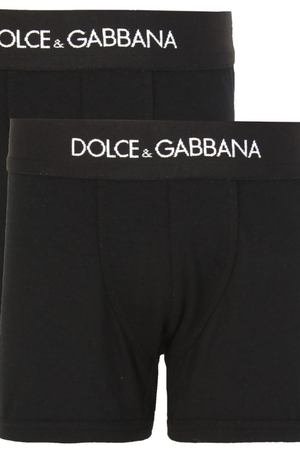 Черные трусы-боксеры Dolce & Gabbana Kids 1207102774 купить с доставкой