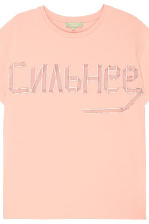 Розовая футболка с надписью Akhmadullina Dreams 1735103550 вариант 3 купить с доставкой