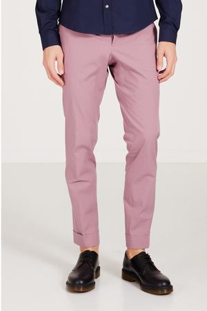 Розовые брюки со стрелками Gucci 470103043