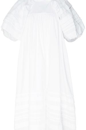 Белое хлопковое платье Penelope Cecilie Bahnsen 1867104239 купить с доставкой