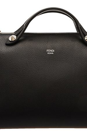 Кожаная черная сумка Fendi 1632105290 купить с доставкой