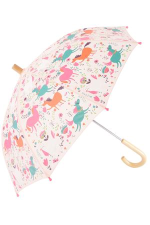 Розовый зонт с лошадками Hatley 2718102103 купить с доставкой