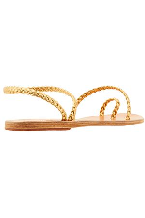 Золотистые сандалии Eleftheria Ancient Greek Sandals 537106857 купить с доставкой