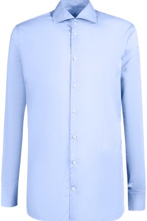 Хлопковая рубашка Van Laack Van Laack 160905/730-SF- Голубой