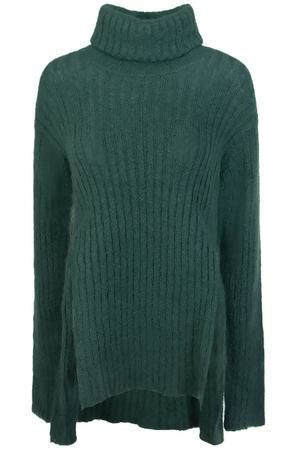 Зеленый свитер с разрезами Balmain 88109039 купить с доставкой