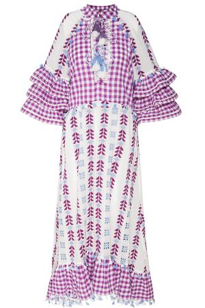 Хлопковое платье с оборками Lola Dodo Bar Or 2152109287 купить с доставкой