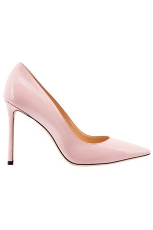 Розовые лакированные туфли Romy Jimmy Choo 25109934 купить с доставкой