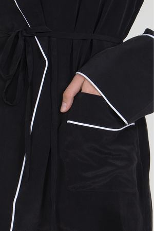Шелковый костюм EQUIPMENT Equipment Q23-Е996/L61-Р040В Черный купить с доставкой