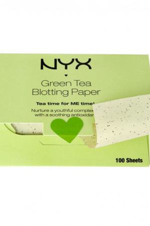 NYX PROFESSIONAL MAKEUP Матирующие салфетки из натуральной древесной пульпы Matte Blotting Paper Green Tea Blotting Paper NYX Professional Makeup 800897813482 вариант 2