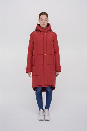 Пальто зимнее Buttermilk Garments Quilted Coat terra купить с доставкой