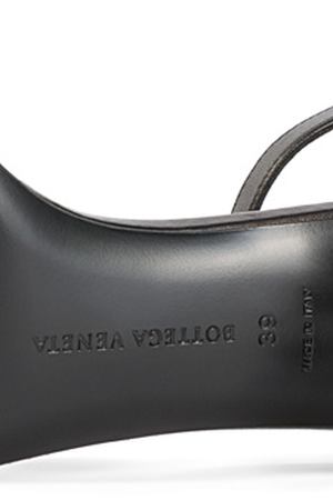Кожаные босоножки Bottega Veneta Bottega Veneta 498422 vbfvs 1000 c Черный купить с доставкой