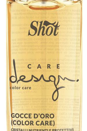 SHOT Кристаллы золотые для окрашенных волос / Care Design 100 мл Shot ш9832/SHCDES33 купить с доставкой