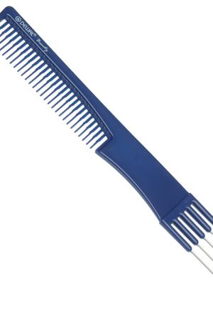 DEWAL BEAUTY Расческа для начеса, с металлическими зубцами, синяя 19 см DEWAL DBS6506 купить с доставкой