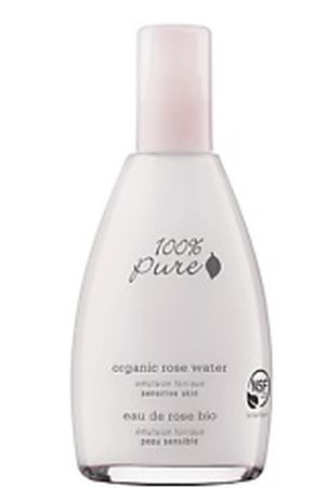 100% PURE Тоник органический эмульсионный Organic Rose Water Sensitive Skin Collection 177 мл 100% Pure PUR011477 купить с доставкой