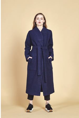 Пальто ASHE S16-C1-blue купить с доставкой