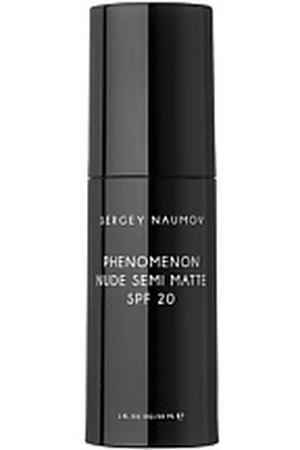 SERGEY NAUMOV Тональное средство с естественным полуматовым эффектом PHENOMENON NUDE SEMI MATTE SPF 20 Т20, 30 мл Sergey Naumov SRNUM0026