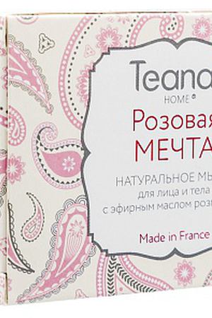 TEANA Мыло натуральное с эфирным маслом розмарина для жирной и проблемной кожи лица и тела Розовая мечта 100 г Teana Th008 вариант 2 купить с доставкой